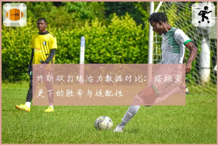 许昕双打统治力数据对比:搭档变更下的胜率与适配性