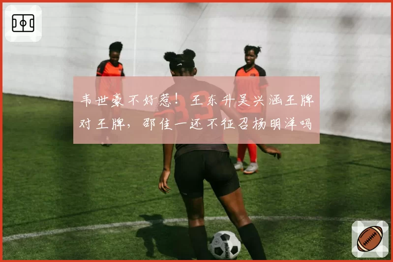 韦世豪不好惹!王东升吴兴涵王牌对王牌,邵佳一还不征召杨明洋吗